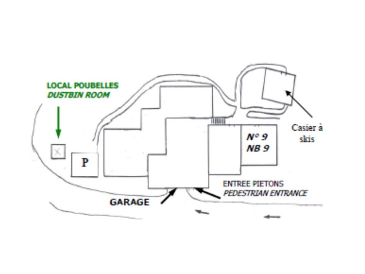 Chalet Confort 10 Pers, 5 Chambres, Wifi, Animaux Admis, Parking - Fr-1-452-59 Saint-Martin-de-Belleville Exteriör bild